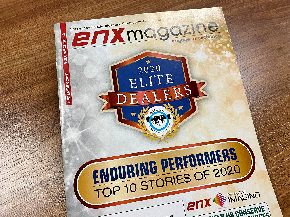 NBM Selected as a 2020 ENX Magazine Elite Dealer