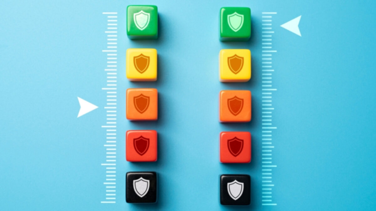 Layers of cybersecurity. 